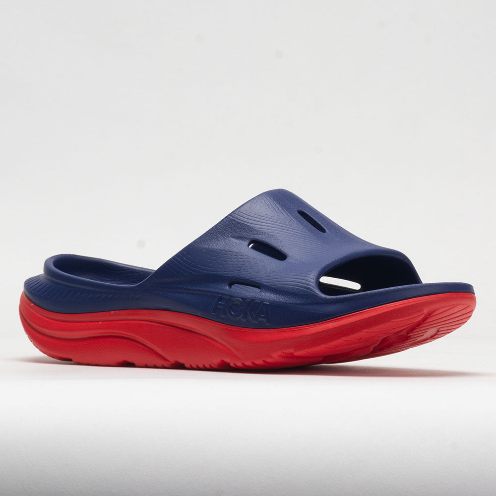Ora Slide 3 Unisex Bellwether Blue/Red Alert